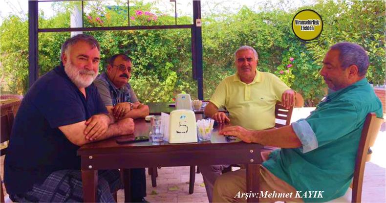 Antalya Belek’te Bir araya Gelmiş, Mehmet Şah Kun, Merhum Mehmet Keskin Eyyüp Burç ve Arkadaşı