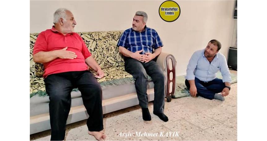 Viranşehir’de Kuşçu Baki Olarak Tanınan, Merhum Baki Atlıbatur, Ak Parti Viranşehir İlçe Eski Başkanı Ali Tekin ve Aziz Açık