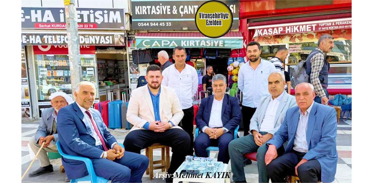 Hemşehrimiz Dur Durak Bilmeden Çalışan, Ak Parti Viranşehir İlçe Başkanı Lütfi Bağcı, İbrahim Çapa, Ömer Öztürk, Haşim Deniz, Yasir Çapa ve Yusuf Çapa