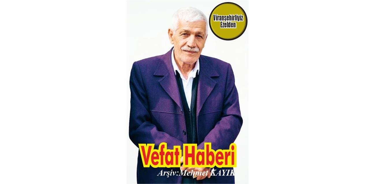 Ali Ekmekçi(Küçük Ali) Viranşehir’de Vefat etmiştir.