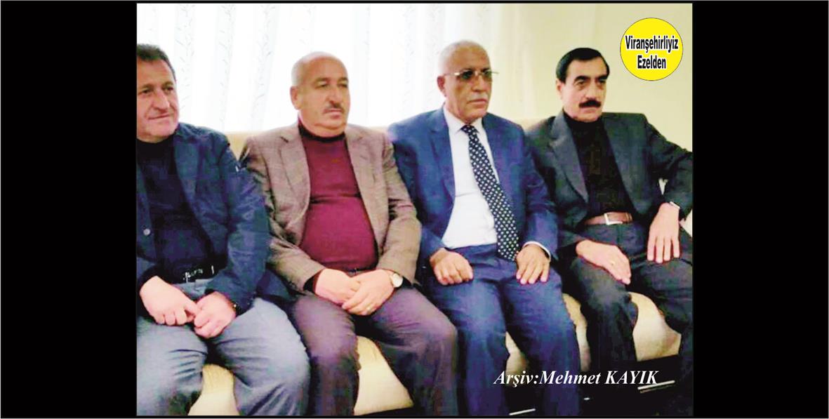 Merhum Şeyhmus Göl, Merhum Süleyman Yüksel, Yusuf Yüksel ve Oğlakçı Köyü Muhtarı Hadi Yüksel
