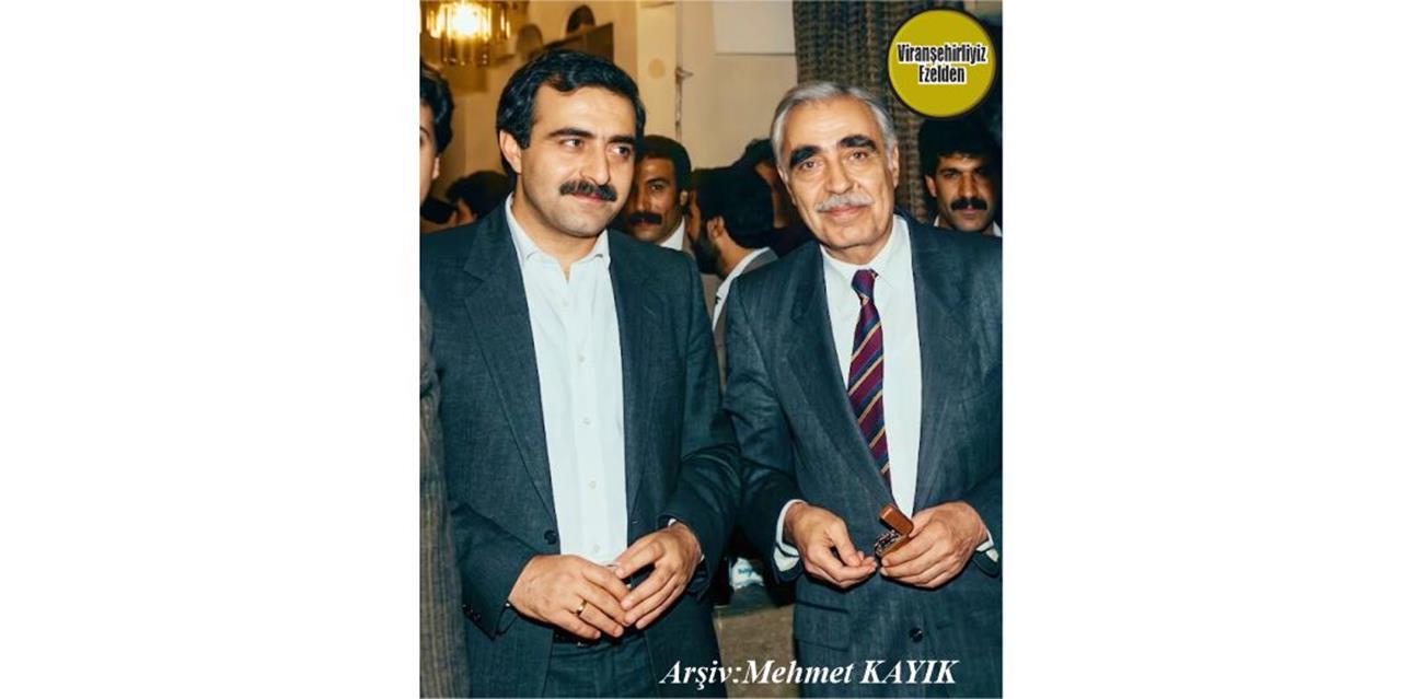 Diyarbakır İnsan Hakları Derneği Başkanı Olarak Görev Yapmış, Sevilen İnsan Mali Müşavir Merhum Mehmet Vural ve Merhum Tarık Ziya Ekinci