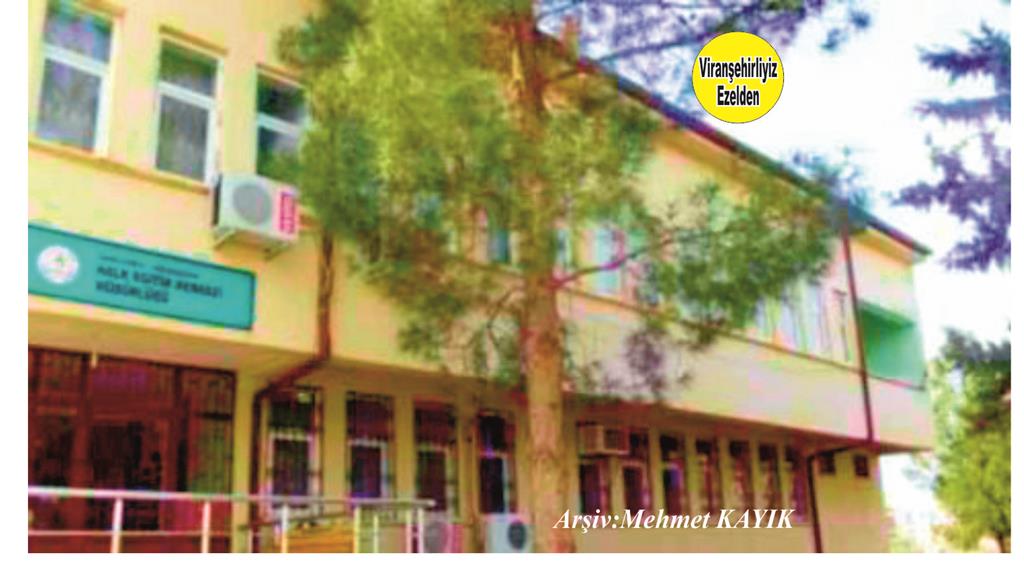 Viranşehir İlçe Halk Eğitim Merkezi Hizmet Binası,