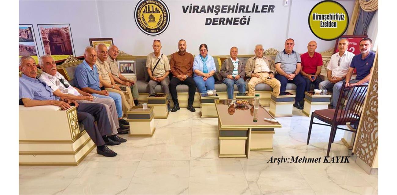 Mersin Viranşehirliler Derneğinde Bayramlaşma Programı Yapılıyor..