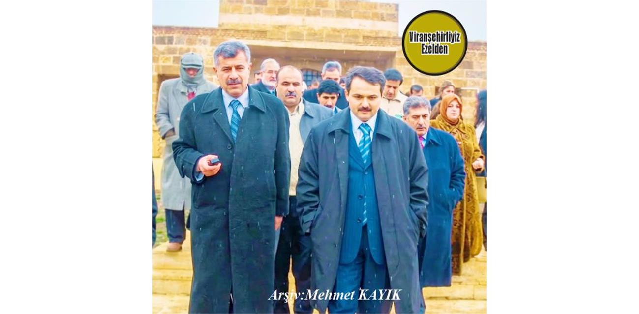 Emekli İlçe Milli Eğitim Müdürü Ömer Sağır ve Dönemim Kaymakamı Merhum Dr. Yalçın Yılmaz