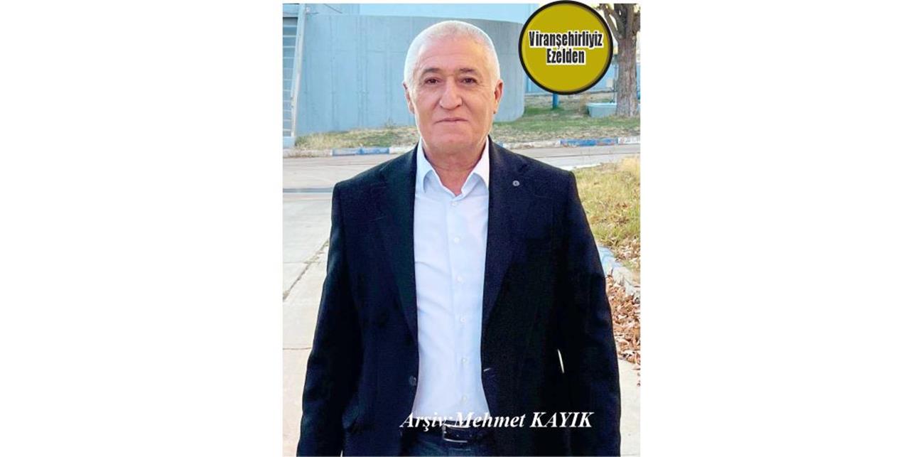 Şanlıurfa Büyükşehir Belediyesine Bağlı Viranşehir Belediyesinde SUSKİ İlçe Müdürü olarak Görev Yapmış, Emin Mızraklı’