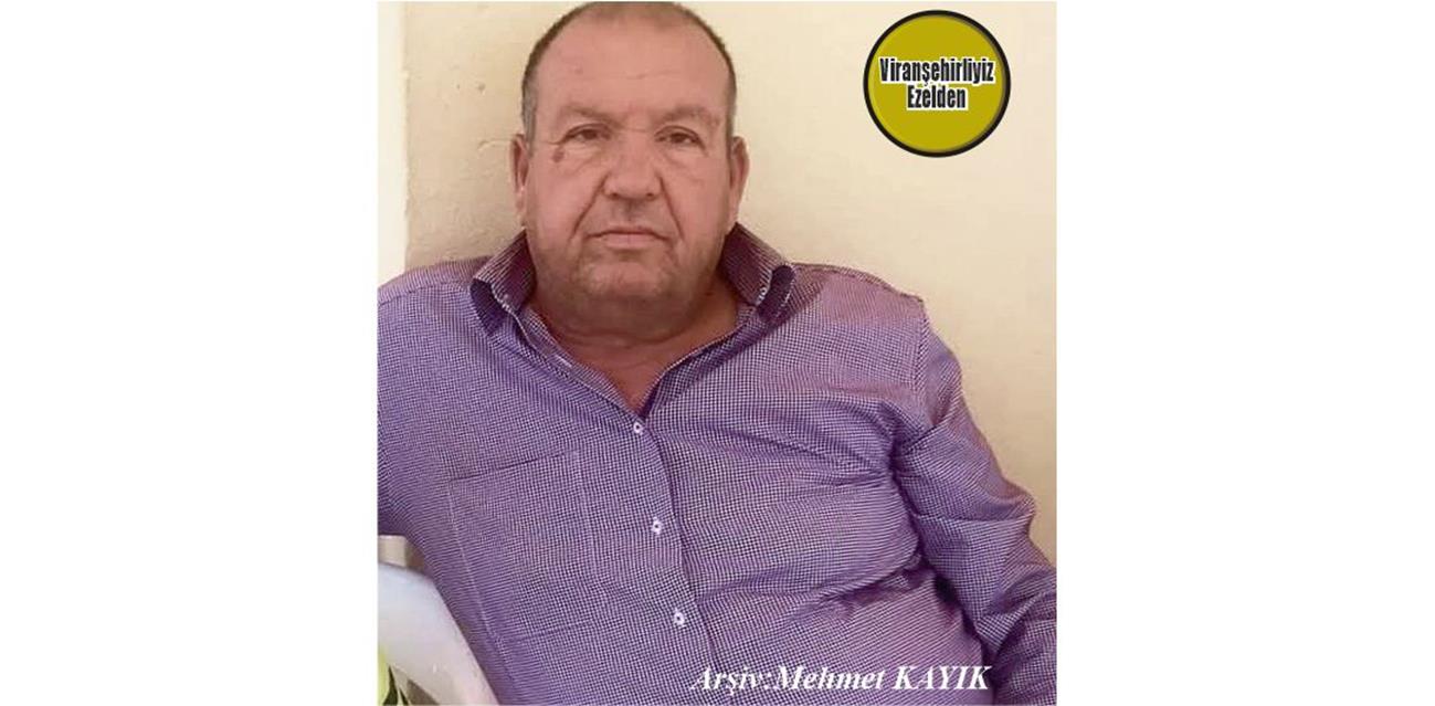Hemşehrimiz Viranşehir Sesik(Tepedüzü) Köyü Muhtarı Salih Diken