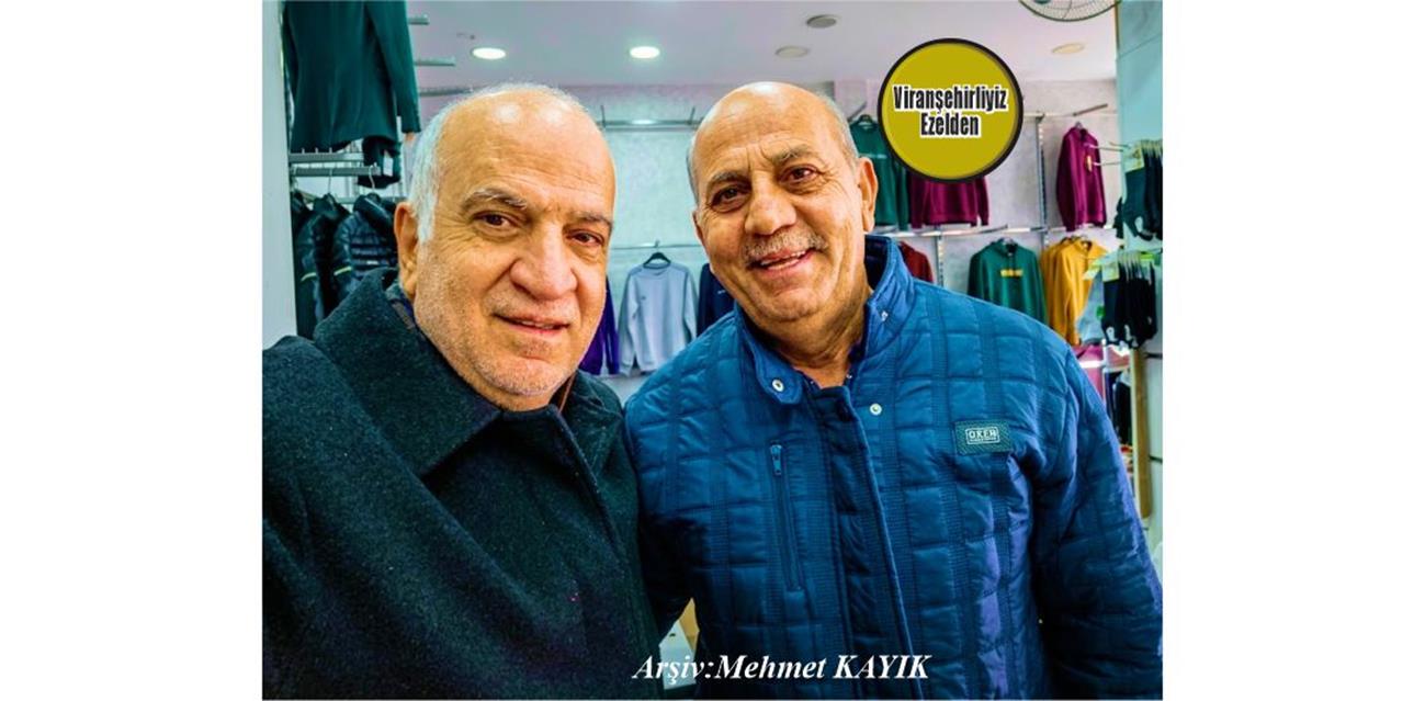 Mersin İl Milli Eğitim Müdürlüğünde Görev Yapmış, Emekli Memur Hüseyin Yaver ve Arkadaşı İlhan Yılnur