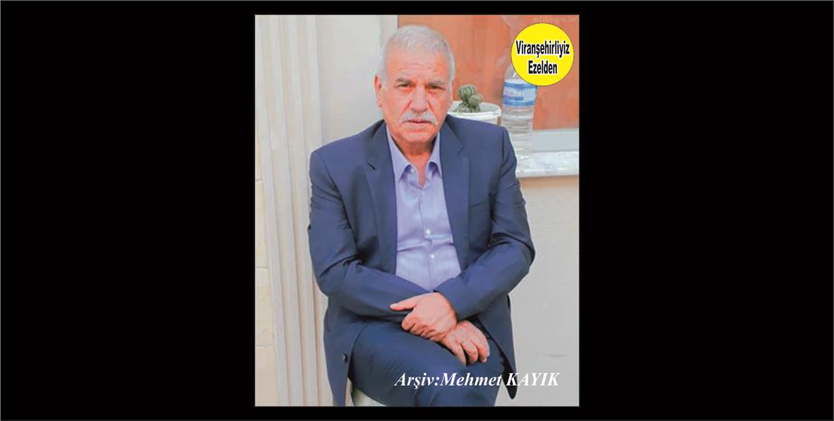 Viranşehir’de Terzilik Sektöründe Esnaflık Yapmış, İzmir’de Yaşayan, Abdulkadir İnci
