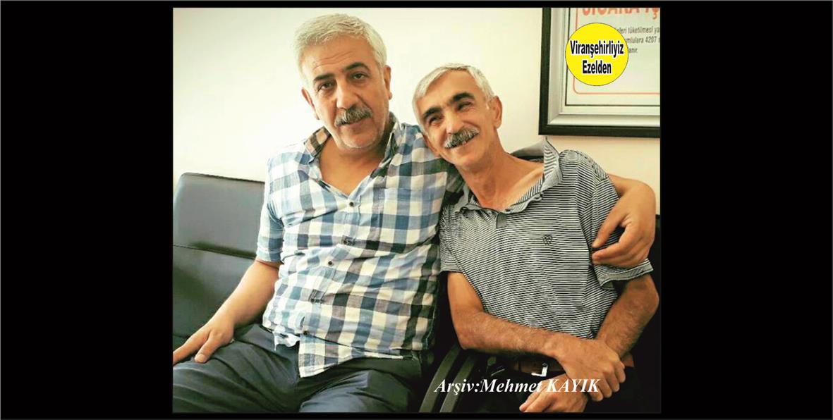 Viranşehir’de Yıllar Önce İlçe Halk Kütüphanesinde Birlikte Görev Yapmış, Eyyüp İncir ve Garip Suman