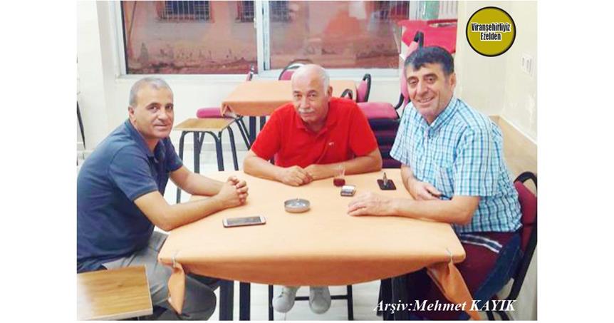 Viranşehir’de Geçmiş Yıllarda TEDAŞ Kurumunda Viranşehir İlçe Şefi Olarak Görev Yapmış, Şef İsmet Bingöllü, Edebiyat Öğretmeni Ali Varol ve Mehmet Bayraktar