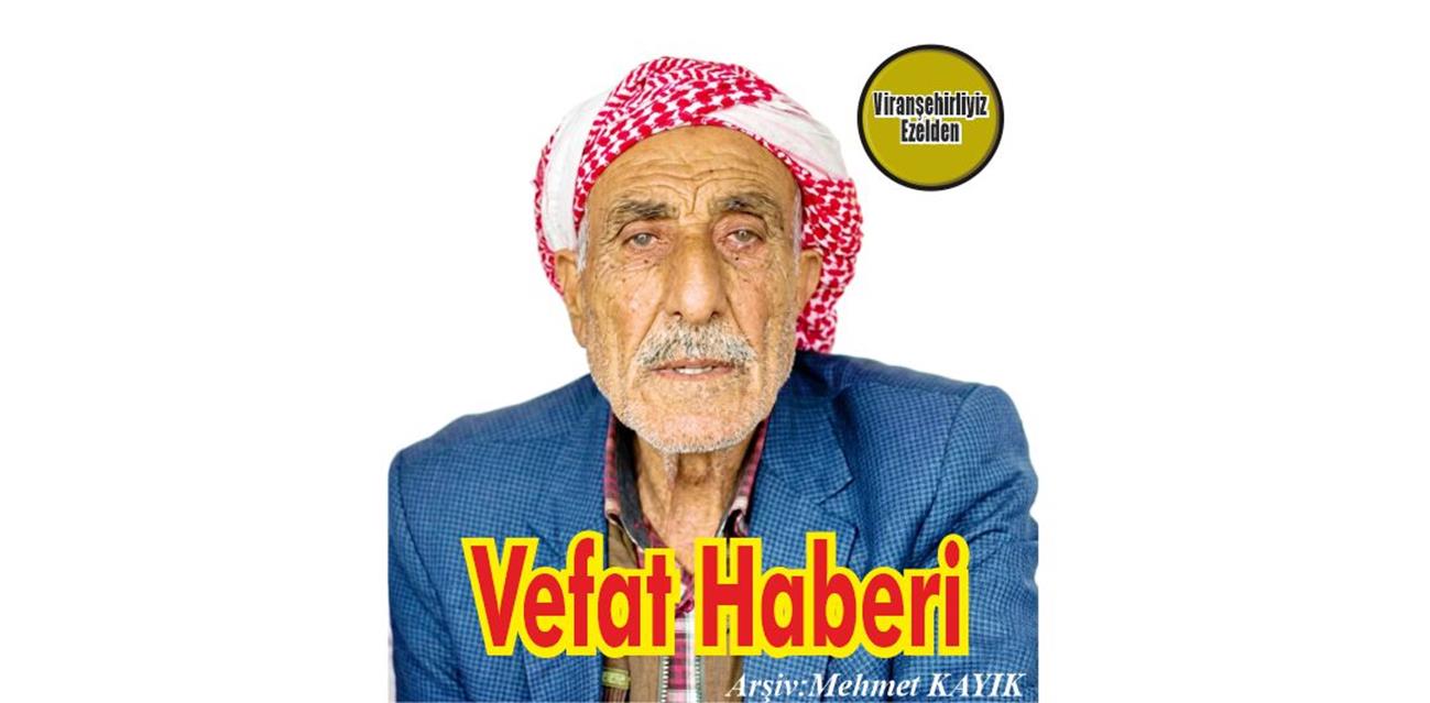 İsa Yangın Viranşehir’de Vefat etmiştir.