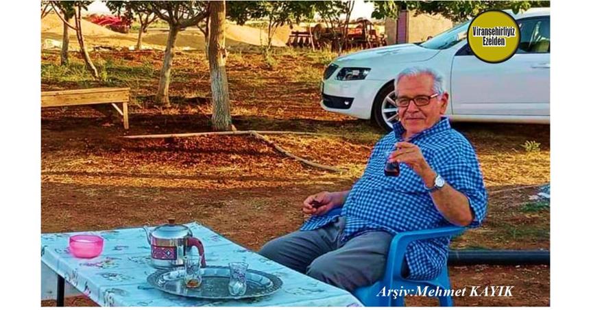 Viranşehir’de Uzun Yıllar Öğretmenlik Yapmış, Emekli Öğretmen Necat Öztop(Necat Hoca)