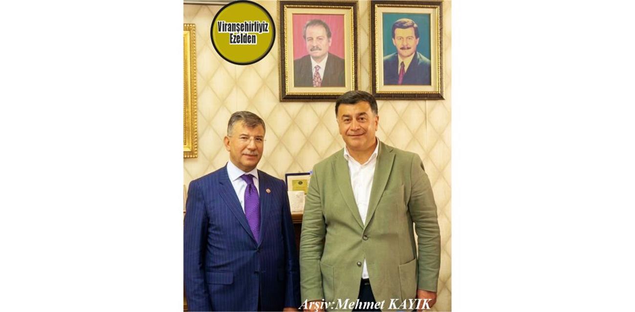 İdris Aslan Şıhanlıoğlu ve Akrabası Şanlıurfa Milletvekili Mehmet Ali Cevheri
