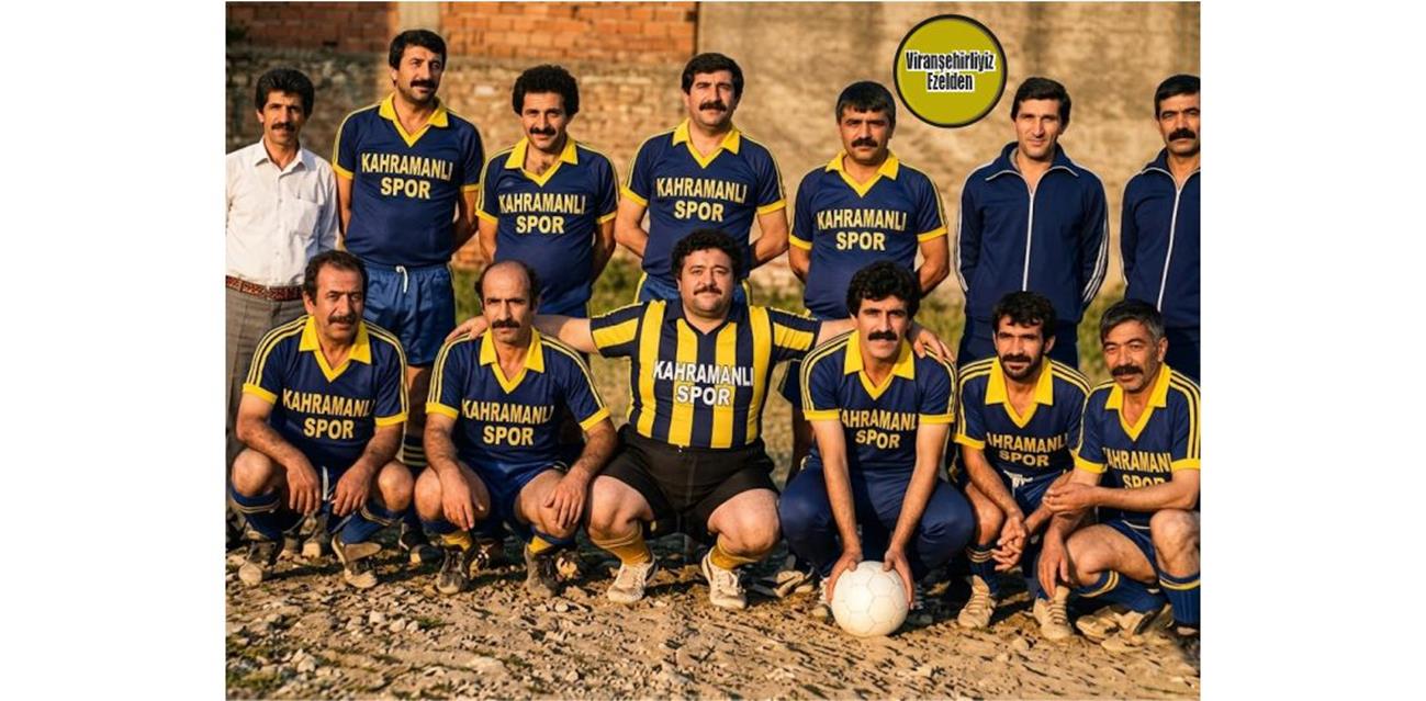 Viranşehir Ceylanspor’un Eski Futbolcularından, Merhum Sadullah Kırıcı, Merhum Mehmet Aslandağ, Merhum Hıdır Açık