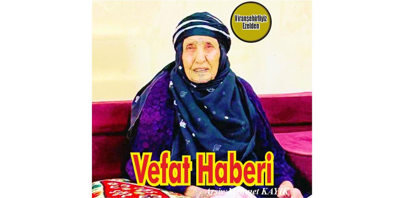 Hacı İde Çınarcı Viranşehir’de Vefat etmiştir.