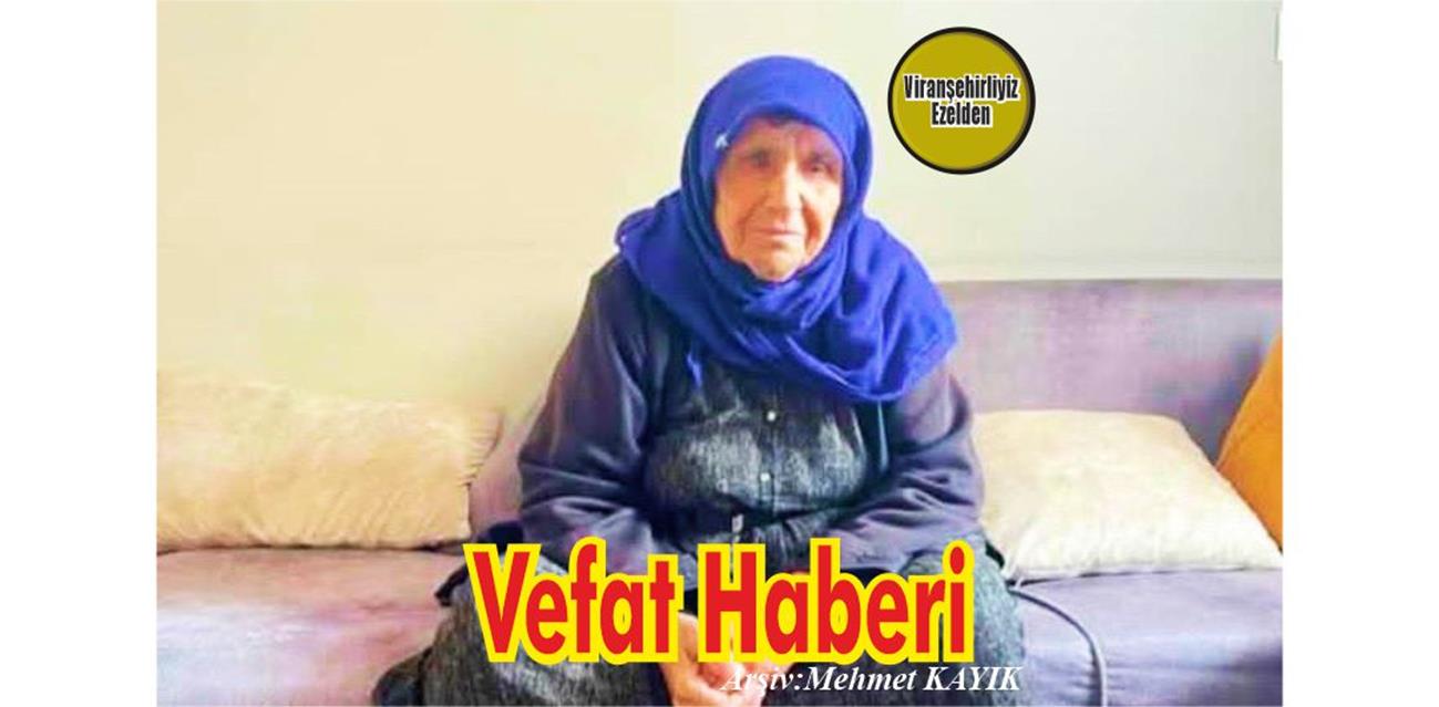 Hacı Gevre Seyrek Viranşehir’de Vefat etmiştir.