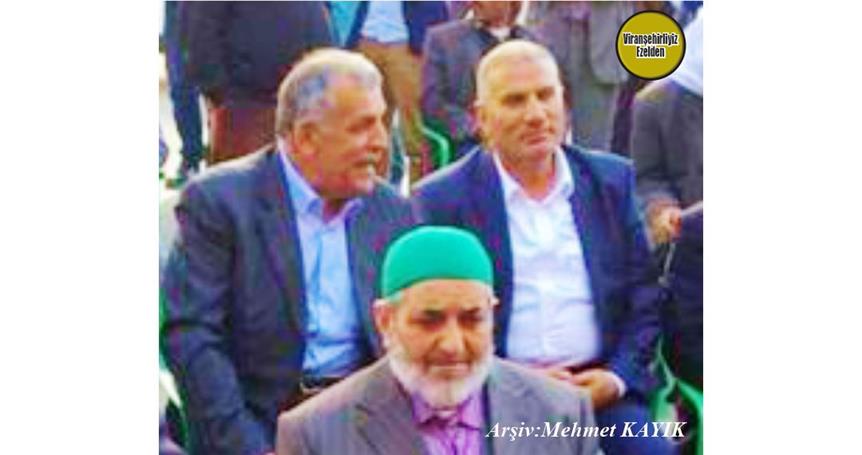 Viranşehir’de Yıllardan Beridir Dava Adamlığı ile Kanaat Önderliği Yapmış, Nezir Öztop ve Mehmet Yüzücü(Hamme Yüzücü)
