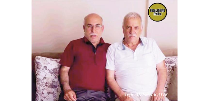 Viranşehir’de Terzilik Sektöründe Esnaflık Yapmış, Abdulkadir İnci ve Arkadaşı Ömer Karagöz