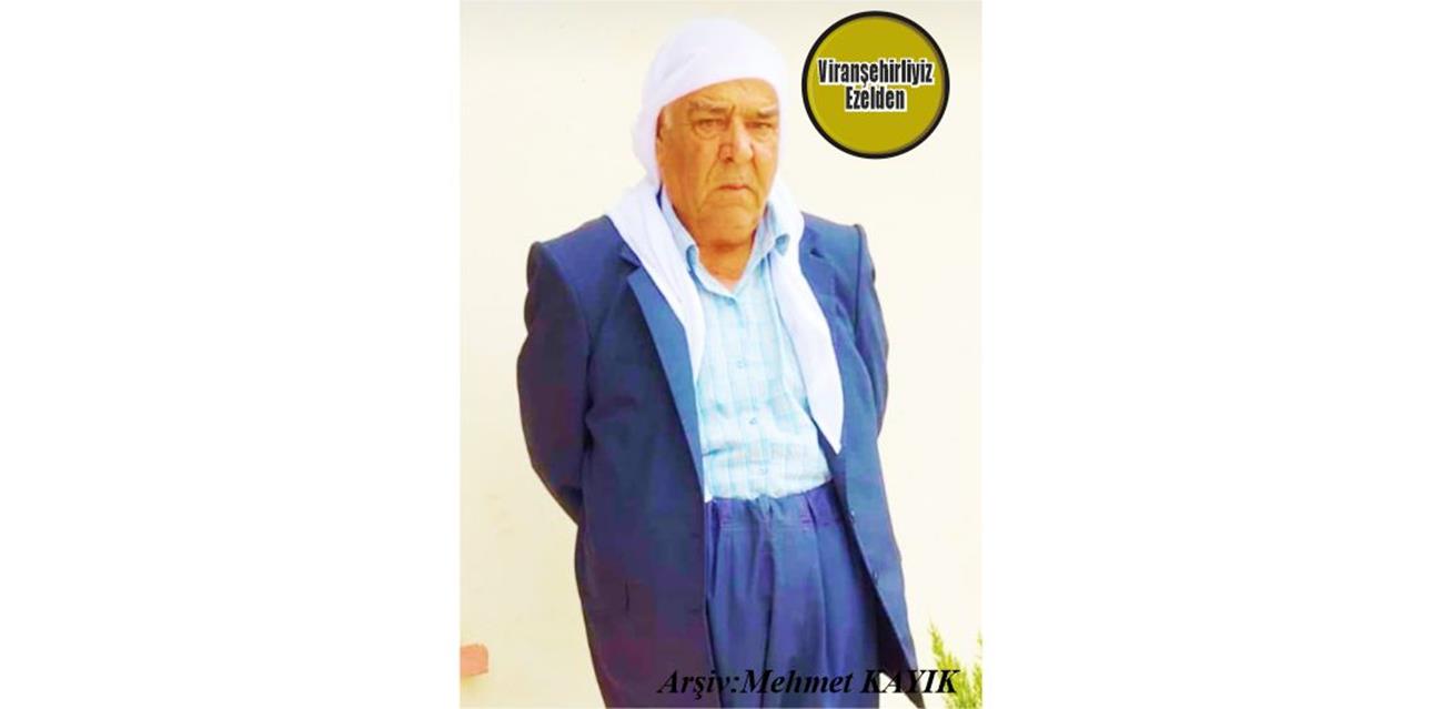Hemşehrimiz 19 Temmuz 2024 Günü Vefat Etmiş, Merhum Hacı Abdulkadir Baran (Evdê Eyê Heci)