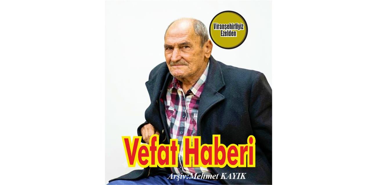 Mehmet Dağdeviren Ankara’da Tedavi Görmekte iken, Vefat etmiştir.