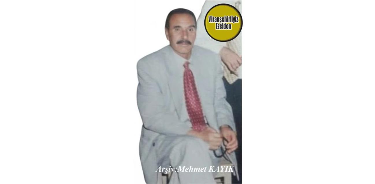 Viranşehir’de Uzun Yıllar Dava Adamlığı ve Kanaat Önderliği Yapmış, Merhum Mehmet Şık(Hamao Ağa)