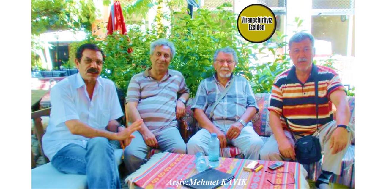 Viranşehir’de 68 Kuşağı Değerlerinden, Avrupa’da Yaşayan Vahap Kumruaslan, Aladdin Gözen, Mehmet Pirinç