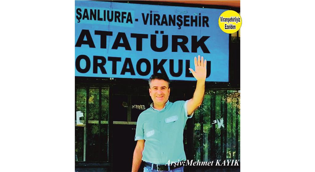 Viranşehir Atatürk Ortaokulunda Yıllarca Müdürlük Yapmış, Okul Müdürü Soner Korkmaz