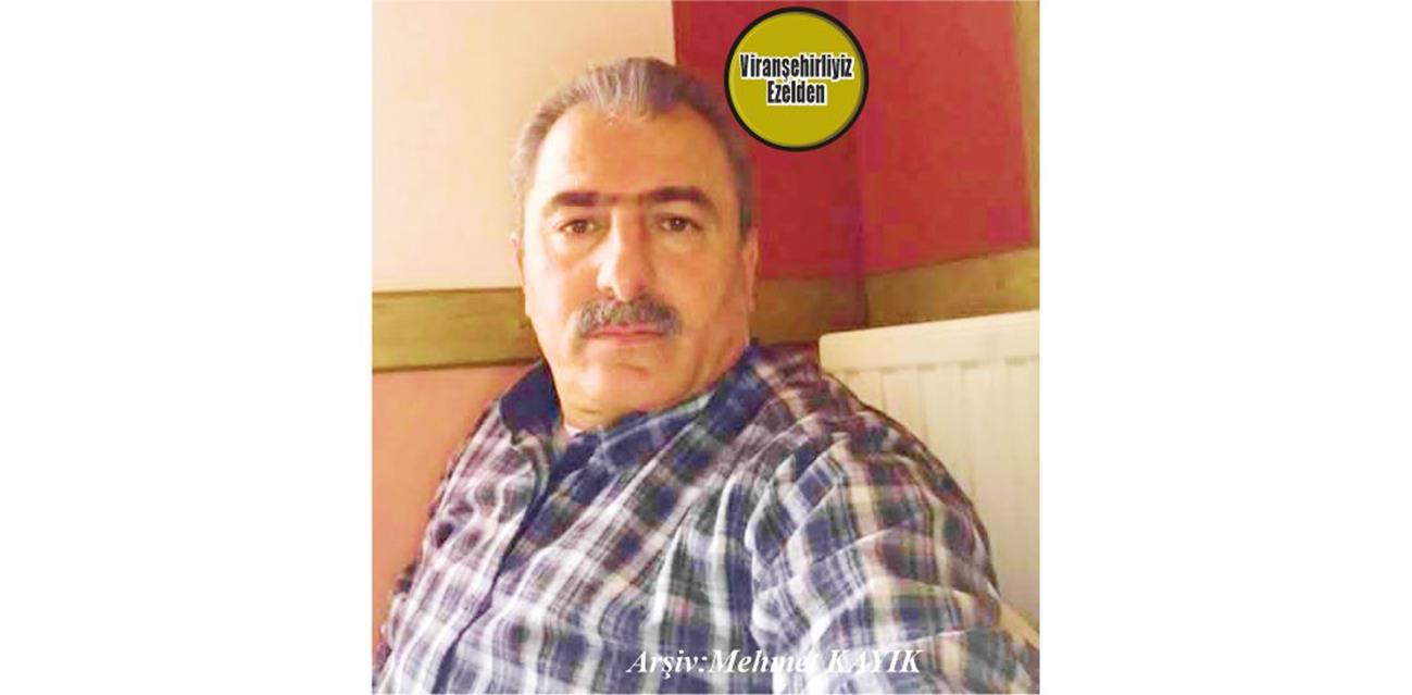 Viranşehir’de Mendanlı Aşiretinin Sevilen Değerlerinden Olan, Tayyip Mendanlıoğlu