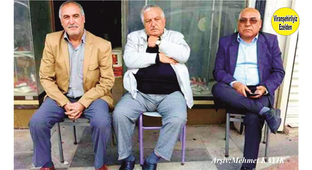 Viranşehir Karacadağ Caddesinde Esnaflık Yapmış, Merhum Ali Bayoğlu, Ali Büyükturan ve Hacı Hüseyin Tatar