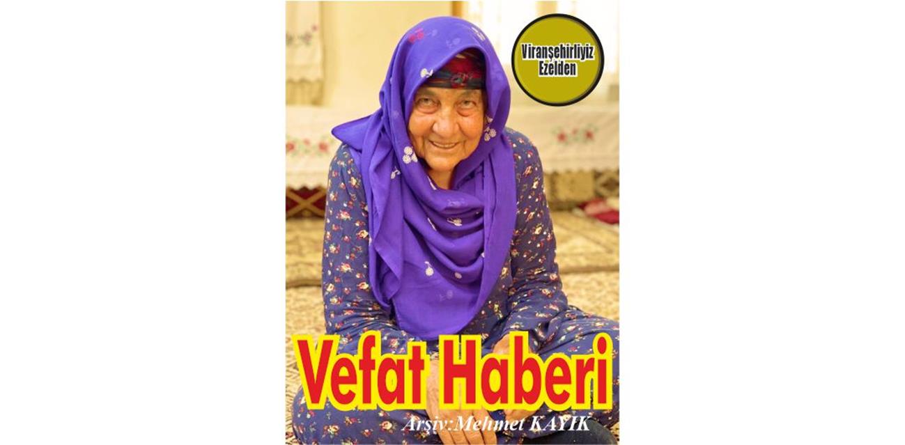 Zini Oğuz Viranşehir’de Vefat etmiştir.