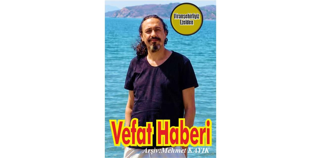 Vahap Çelebi Vefat etmiştir,