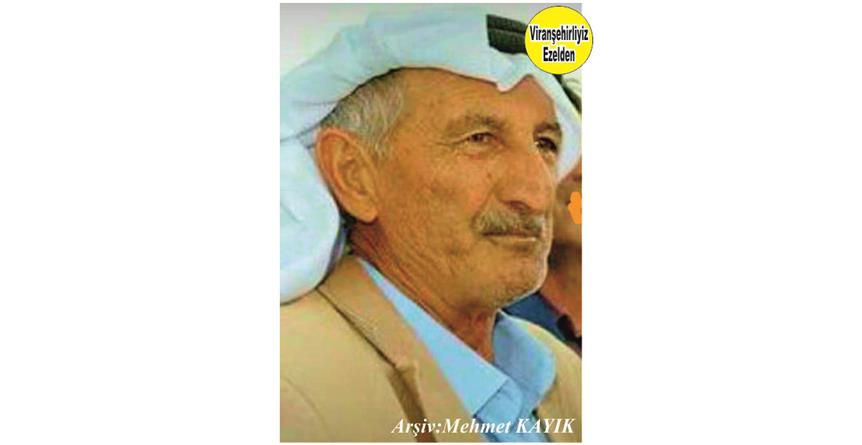 Viranşehir’de Hemede Sino Olarak Tanınan, Merhum Mehmet Kılıç