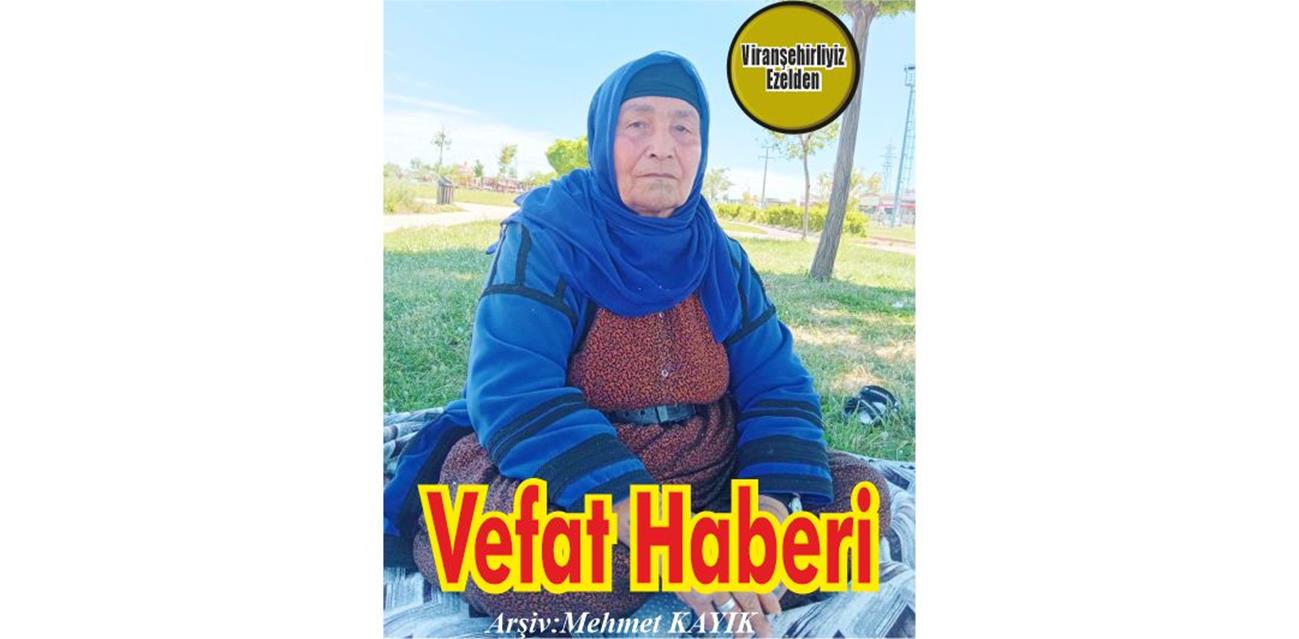 Hedo Küllahlı Viranşehir’de Vefat etmiştir.