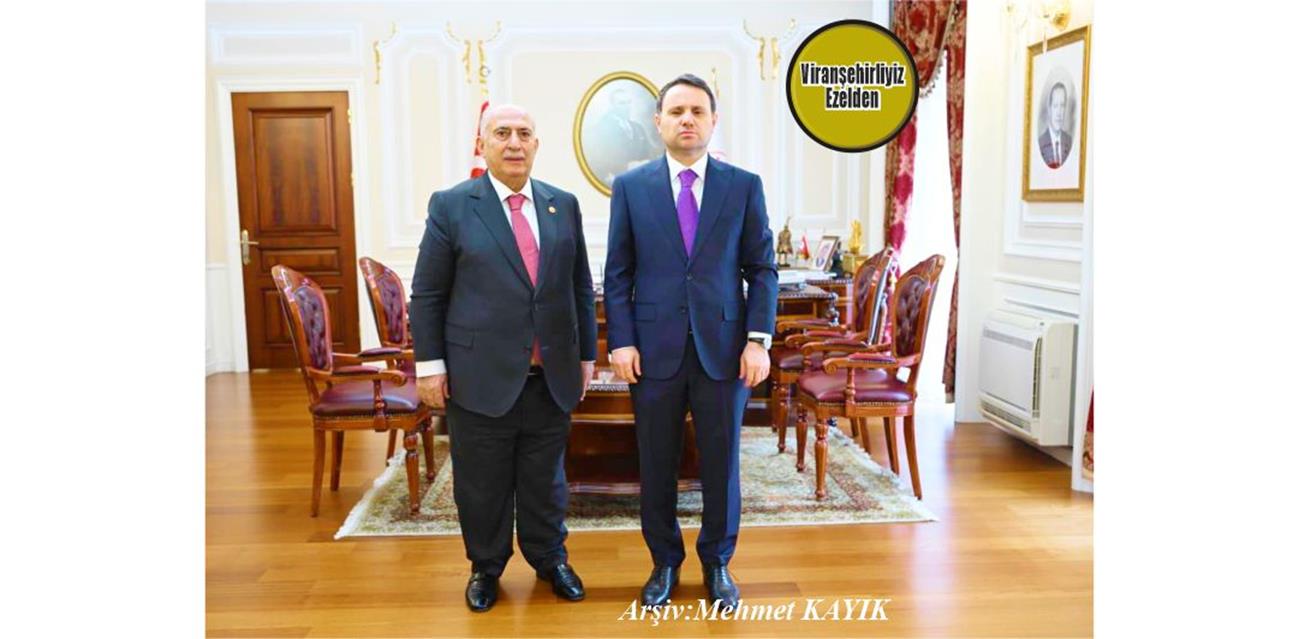 Şanlıurfa Eski Milletvekilimiz Mehmet Akyürek ve Adalet Bakanı Akın Gürlek