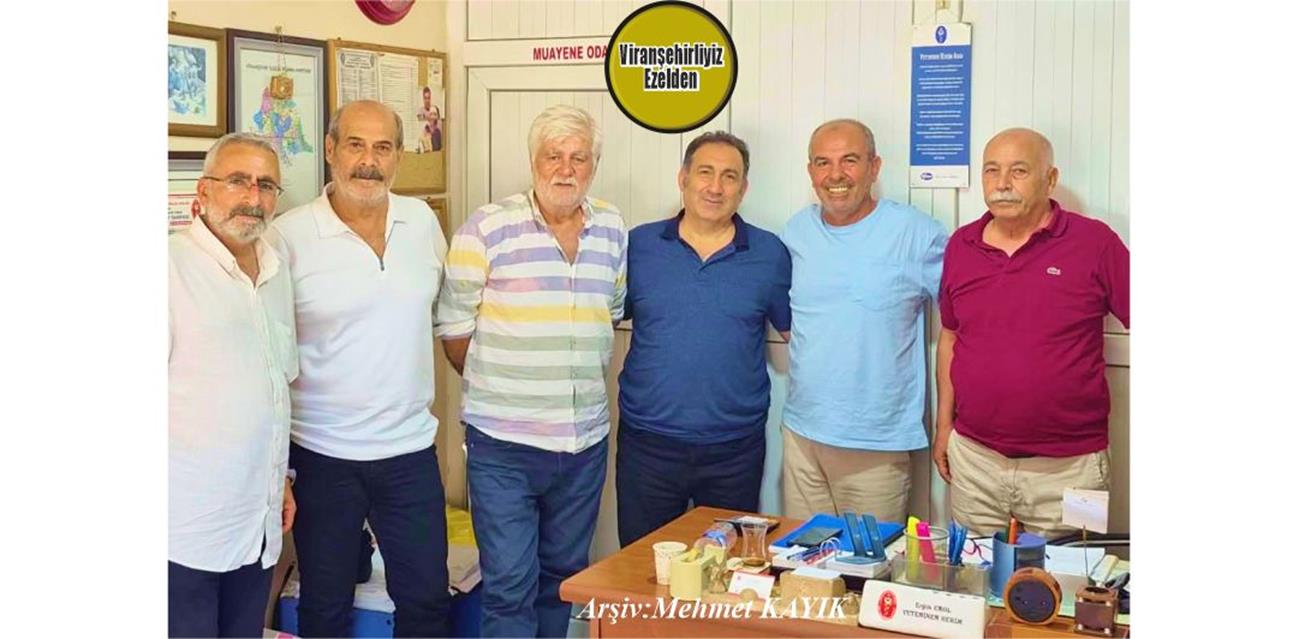 Viranşehirspor Futbol Takımı Eski Kaptanı, Eyüp Zenciroğlu, Gazeteci Mustafa Şekeroğlu, İbrahim Erol, İsmet Bingöllü, İbrahim Erol