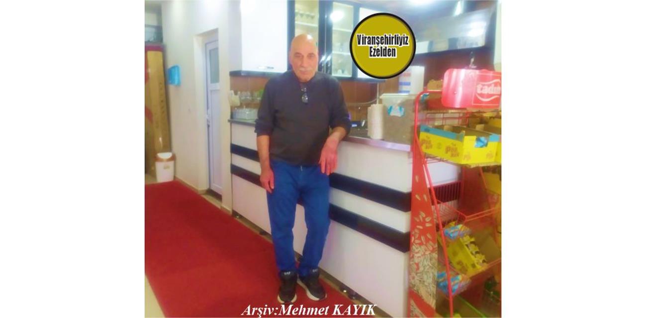 Diyarbakır’da Kıraathane Sektöründe Esnaflık Yapmış, Feyzi Güngör(Kadırgalı Feyzi)