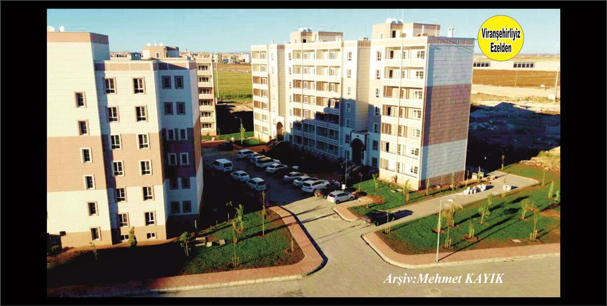 Viranşehir Yenişehir Mahallesinde TOKİ Konutları