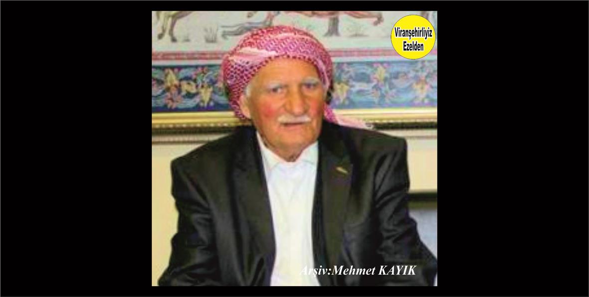 Viranşehir’de Uzun Yıllar Çiftçilik Yapmış, Merhum Yunus Aygün(Sanatçı Şıwan Perver’in Babası)