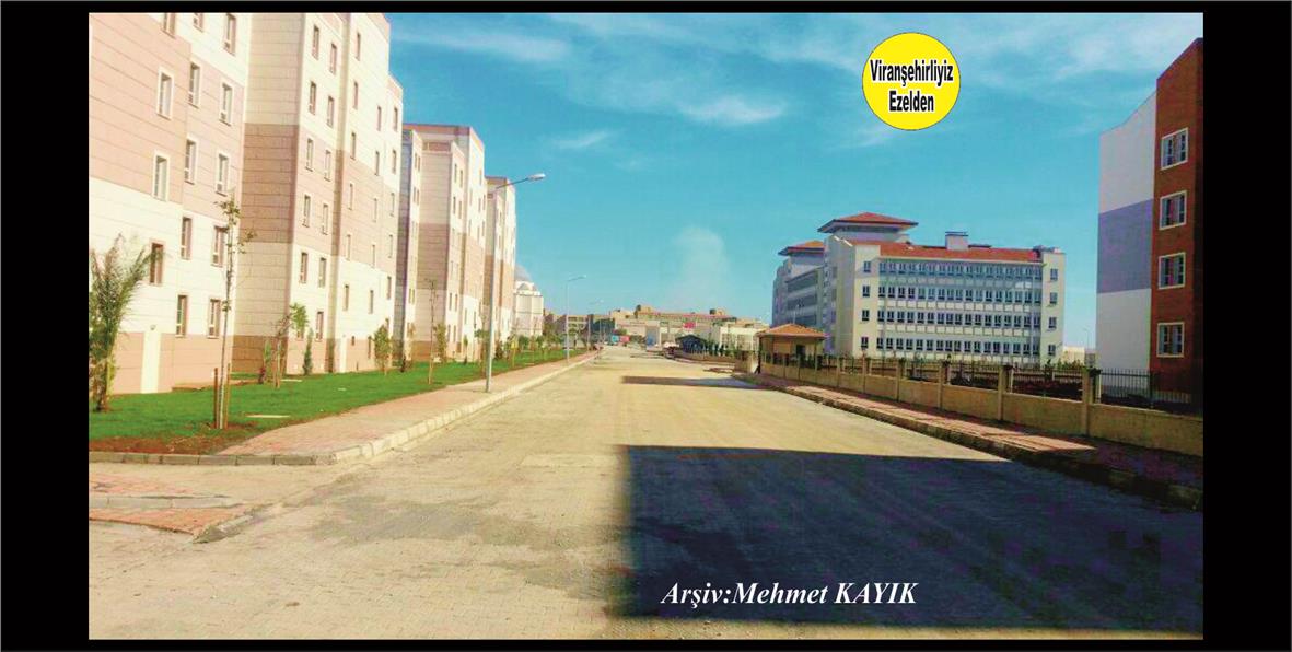 Viranşehir Yenişehir Mahallesinde Bulunan TOKİ Konutları.,