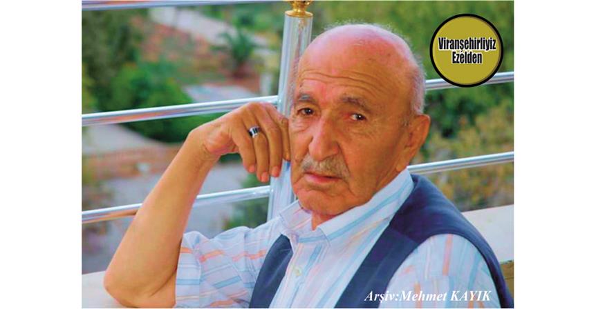 Viranşehir Belediyesi Park ve Bahçeler Müdürlüğünde Görev Yapmış, Merhum Şeyh Hasan Ezin