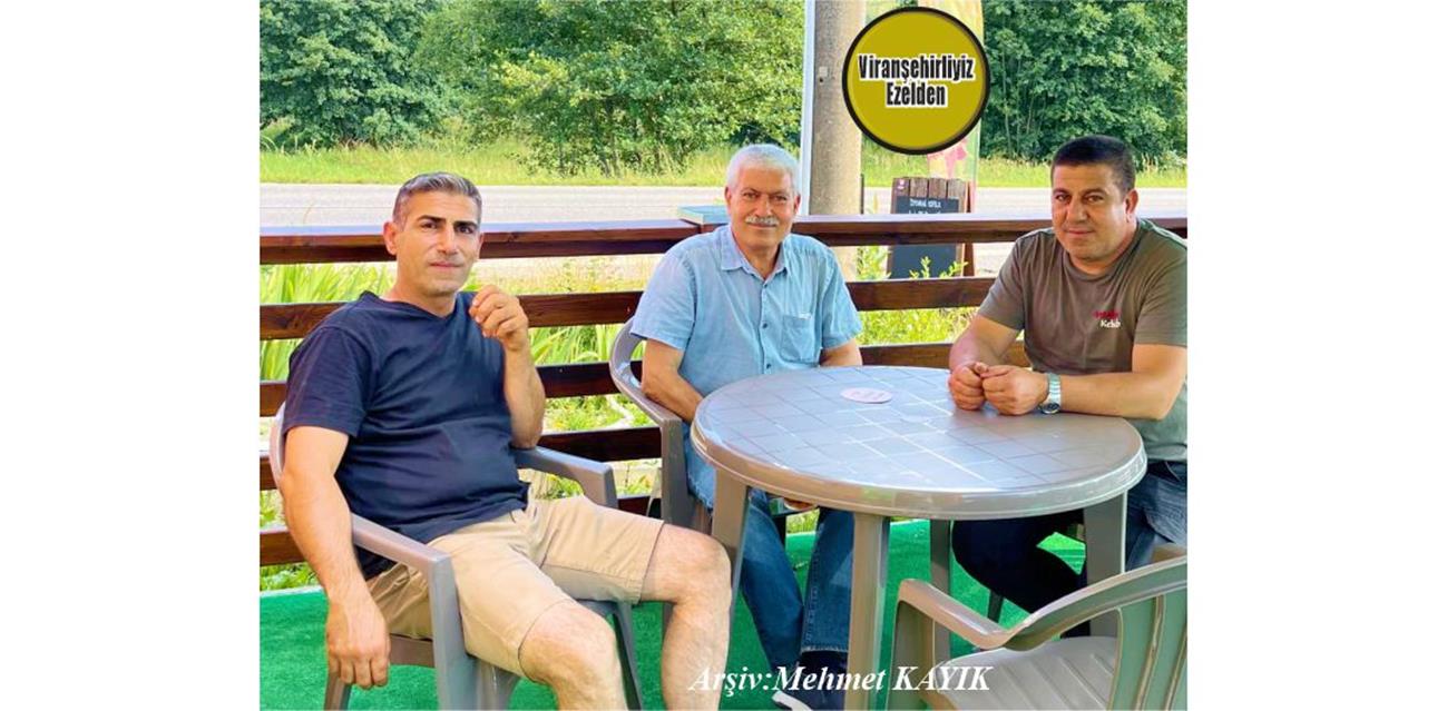 Avrupa’nın Norveç Ülkesinde Bir Araya Gelmiş, Mustafa Kılıç, Kardeşleri Cuma Kılıç ve Şiyar Kılıç