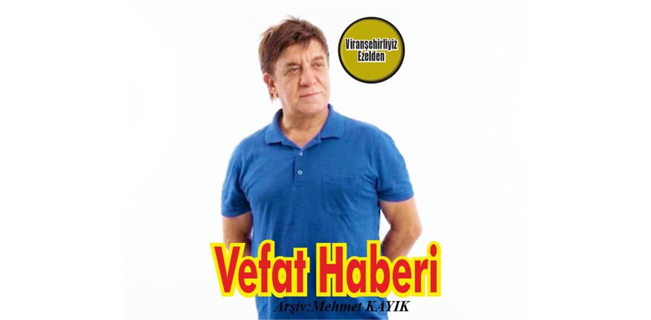 Viranşehir İş Bankası Emekli Personeli Ömer Suman İstanbul’da Vefat etmiştir.