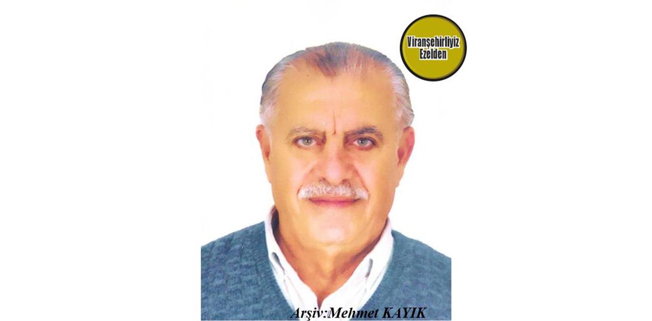 İnternet Medya Gazetemiz “Viranşehirliyiz Ezelden” Spor Köşe Yazarı Durgam Özer(Kaptan Doğan)