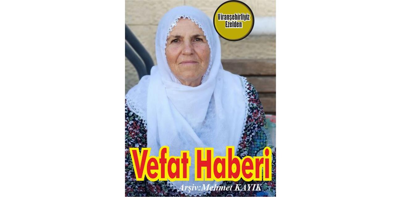 Hacı Emine Uzun, İzmir’de Vefat etmiştir.