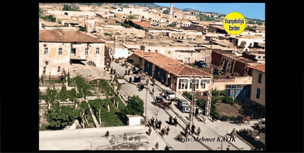 Viranşehir Ceylanpınar Caddesine Ait 1970 li Yıllarda Çekilmiş Bir Fotoğraf,