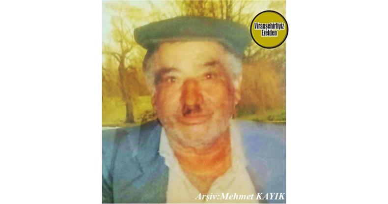 Viranşehir’de Ape Şeyho Olarak Tanınan, Merhum Şeyhmus Döner