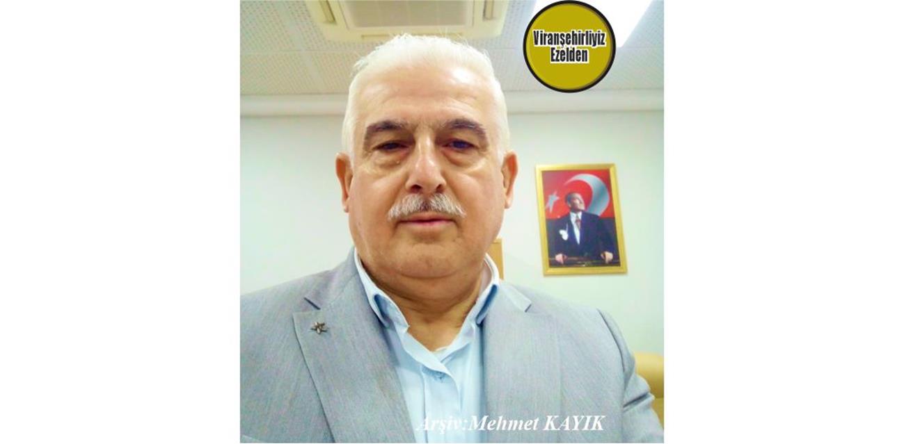 Önce Viranşehir’de Şimdi Şanlıurfa İl Milli Eğitim Müdürlüğü Bünyesinde Memur Olarak Görev Yapan, Şaban Alay