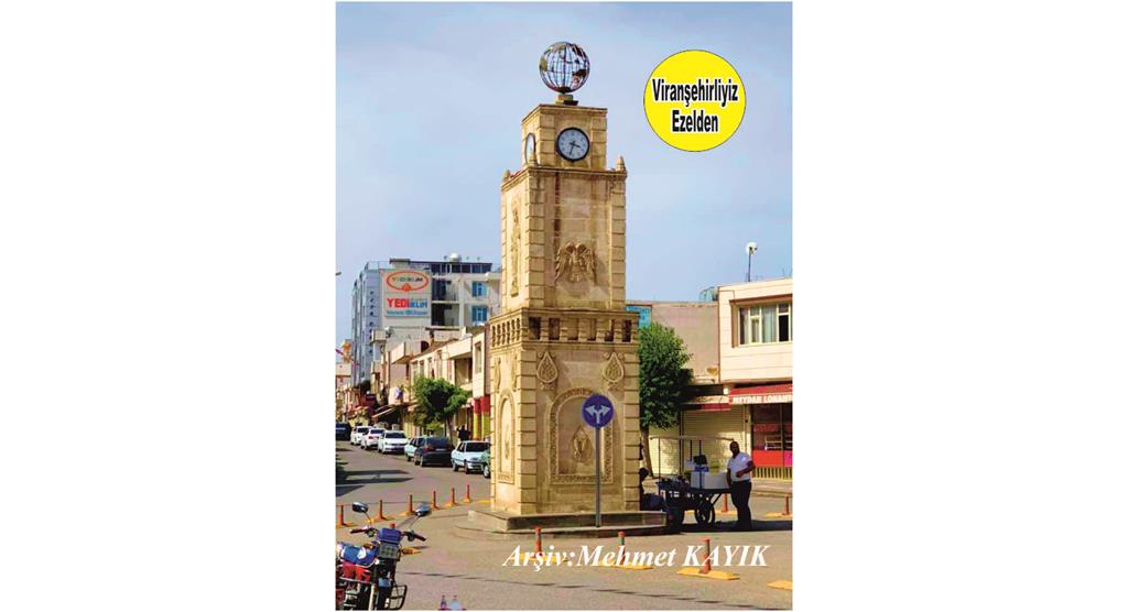 Viranşehir Cumhuriyet Meydanı Saat Kulesi.,
