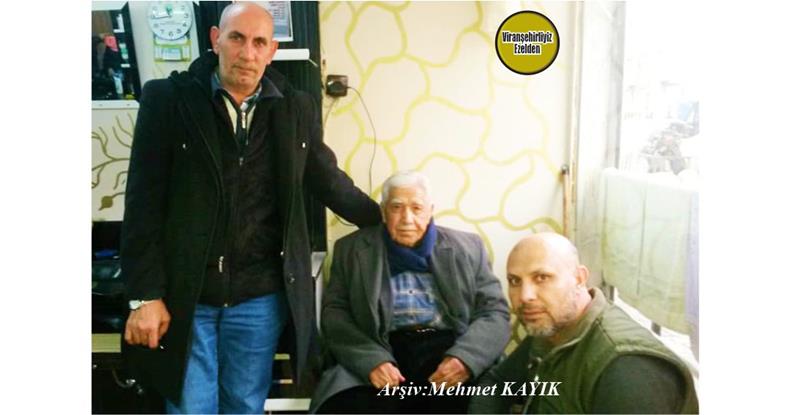 Viranşehir’de Cıddo ŞeyhCuma Olarak Tanınan, Sevilen Sayılan İnsan Şeyh Cuma İnan, Murat Onyıldız ve Mehmet Şavlı